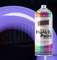Aeropak Fluorescent jaune aérosol peinture en aérosol