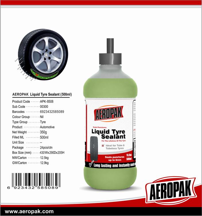 Van Anti-corrosif Urgent Repair Liquid Tire Sealant